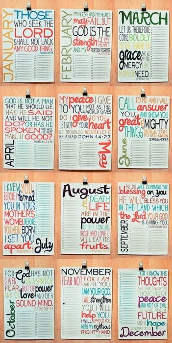 12 Months of Inspriational Quotes #Jesus #Lord #Savior #Friend