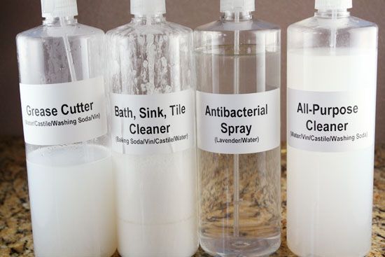 4 Very Easy Household Cleaners You Can Make At Home. You already have almost eve