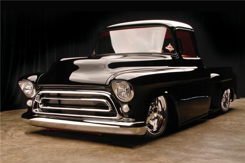 57 C6 Chev Pick-up.. a thing of beauty.