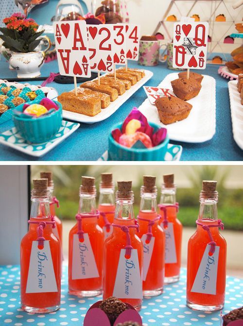 Alice in Wonderland Tea Party Ideas – One day I totally want to throw a mad hatt