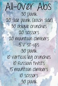 Another (simple) ab workout! #bodyweight #training