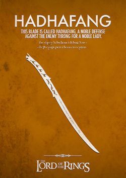 Arwen's sword…