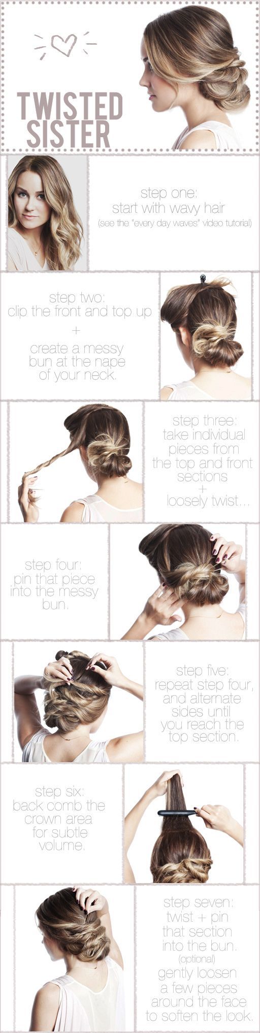 Best thing is; it’s easy to do, gorgeous and keeps your hair out of your w