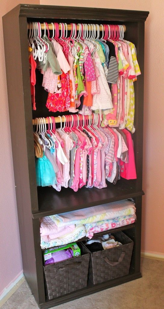 Bookcase redone into a closet