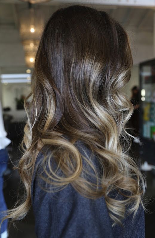 Brunette Caramel Highlights