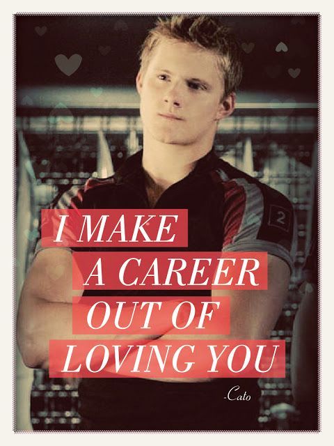 Cato. Hunger Games Valentines.