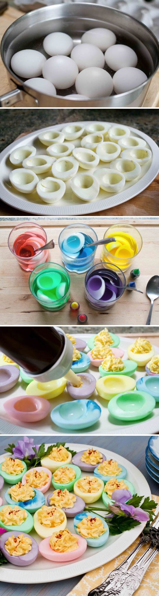 Colorful Deviled Eggs | Recipe By Photo