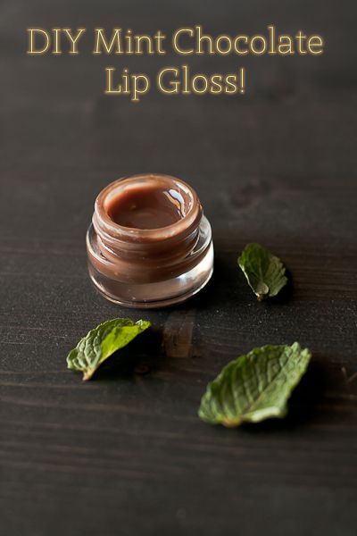 DIY Mint Chocolate Lip Gloss!