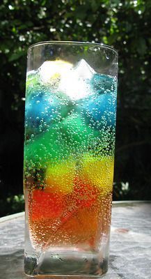 Did this for a kiddo sleepover & it was a HIT!!  Freeze different Kool Aid f