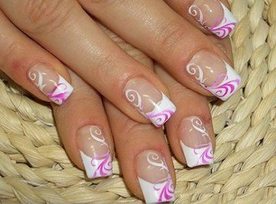 French nail art