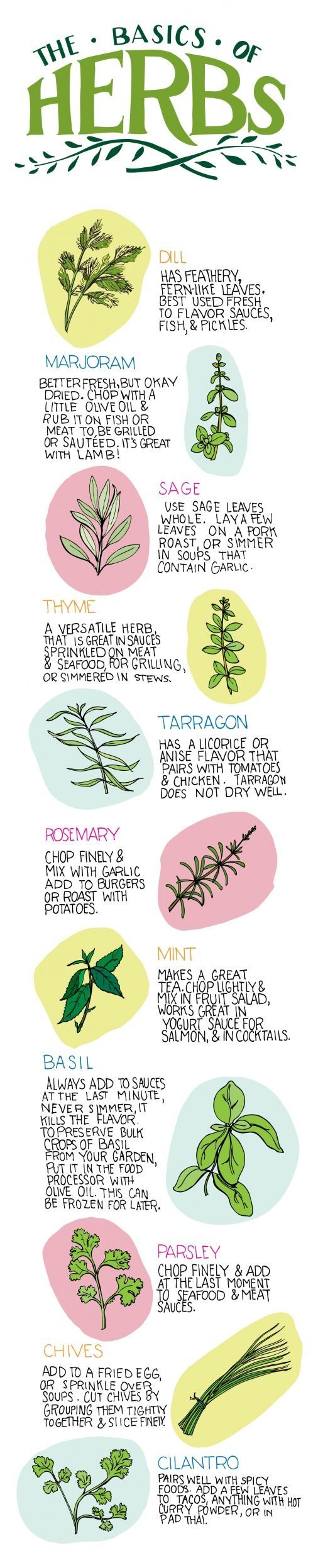 Herbs to grow.