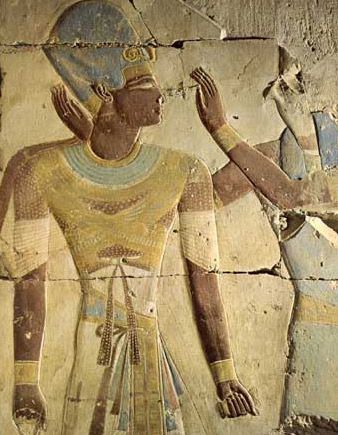 King Ramesses is Given Life by Horus