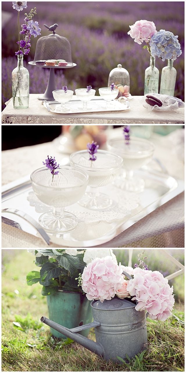 Lavender ideas for outdoor wedding