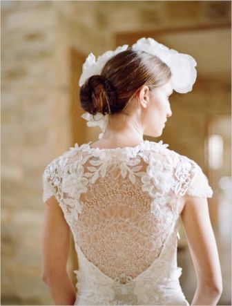 Lovely #wedding gown detail