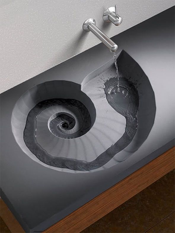 Nautilus Shell sink! So cool