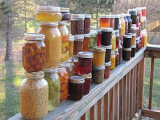 Over 50 Canning Recipes in seasonal order.