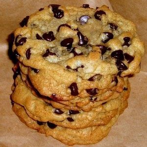 Paradise Bakery Chocolate Chip Cookie Recipe 1 cup butter 1 cup sugar 1/2 cup br