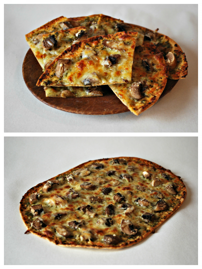 Pesto Flatbread Pizza #Recipe – Only 8 Weight Watchers Points Plus!