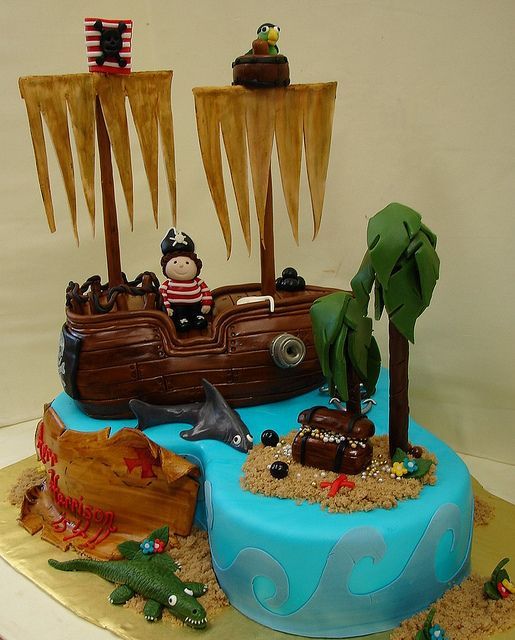 Pirates Birthday Cake