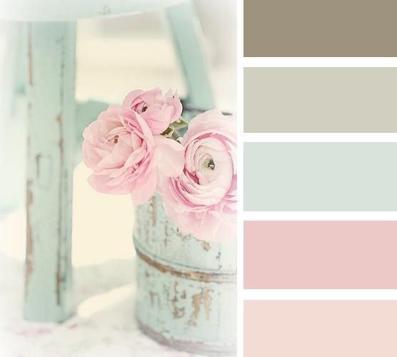 Shabby Chic Colour Scheme