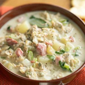 Slow Cooker Low Carb Clam Chowder- And a bunch of other low carb slow cooker sou