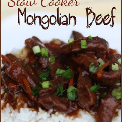 Slow Cooker Mongolian Beef