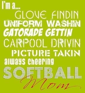 Softball Mom! softball