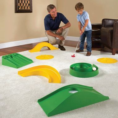 The Indoor Outdoor Mini Golf Course. Wonder in living room