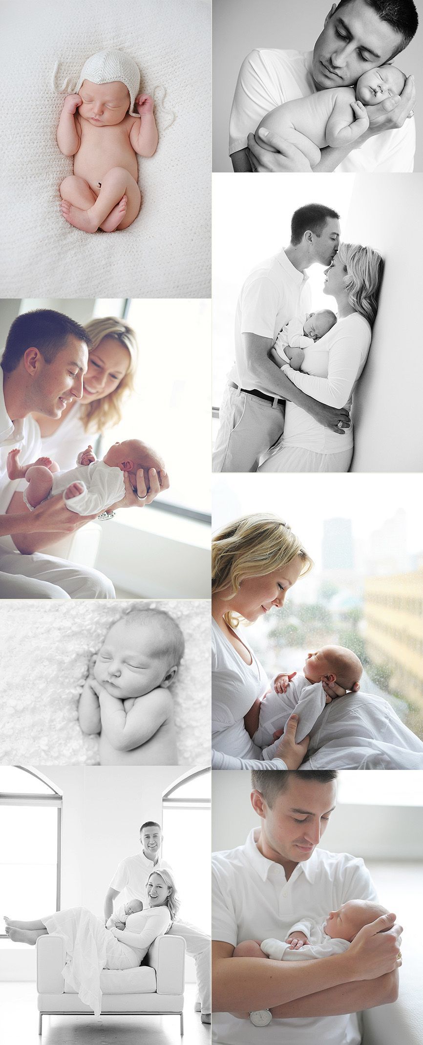 The perfect first baby photo package. Simple, beautiful, concise, sweet. I would