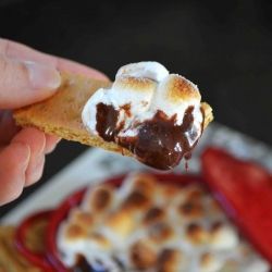 Who needs a campfire to make s'mores? Now it's in dippable form… S&#39