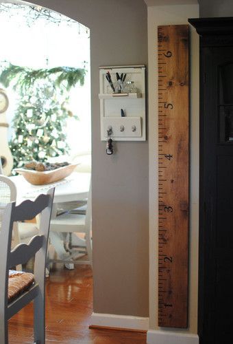 Wooden Growth Chart