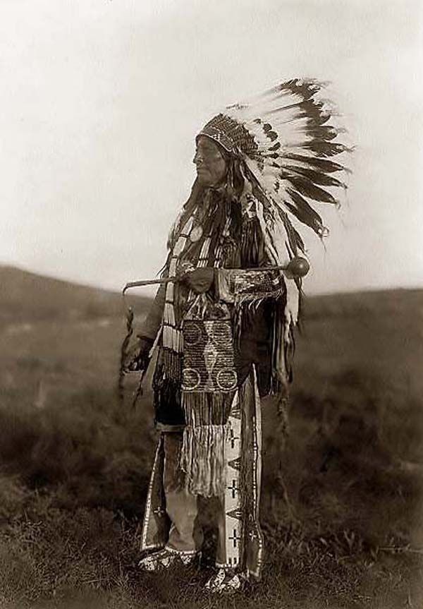 You are viewing a rare image of High Hawk. It was taken in 1907 by Edward S. Cur