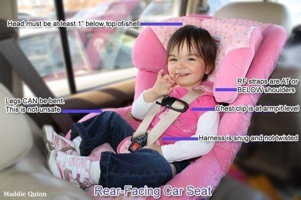 6. In fact, take another look to make sure you’re doing all things car seat–related correctly: -   Helpful Charts For New Parents