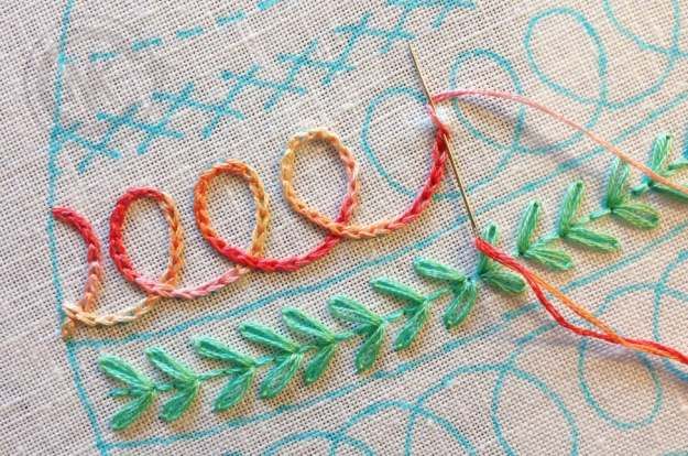 11 types of hand embroidery stitches we can’t live without!