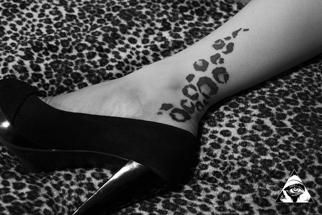 leopard print #tattoo #ink