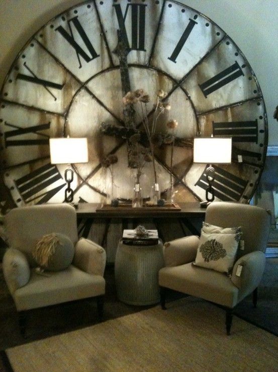 love big antique clocks.