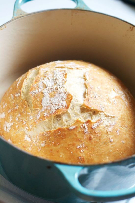 No-Knead Crusty Artisan Bread