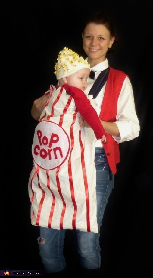 Popcorn baby halloween costume