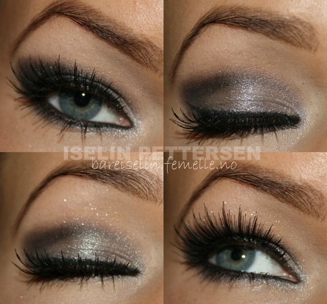 smokey cat eye // #Grey #Beauty #Makeup #Eyeshadow #Cute