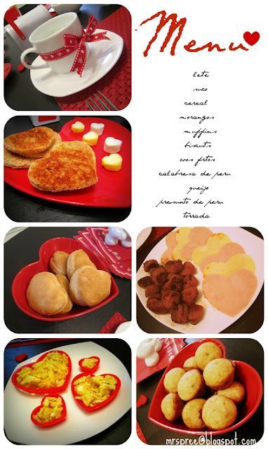 valentine's menu