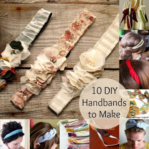 10 DIY headbands to make