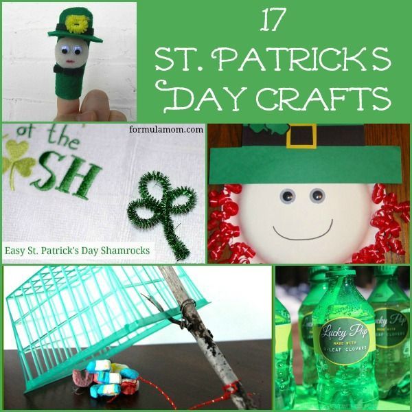 17 St. Patrick’s Day Crafts #stpatricksday