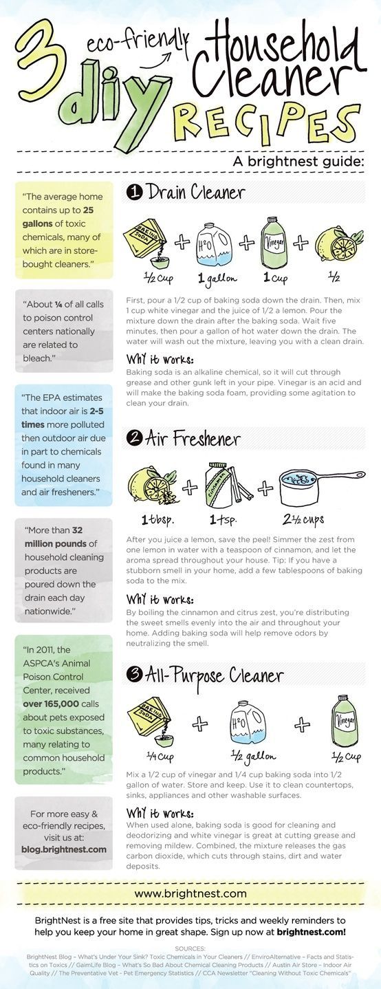 3 Eco Friendly DIY Cleaners