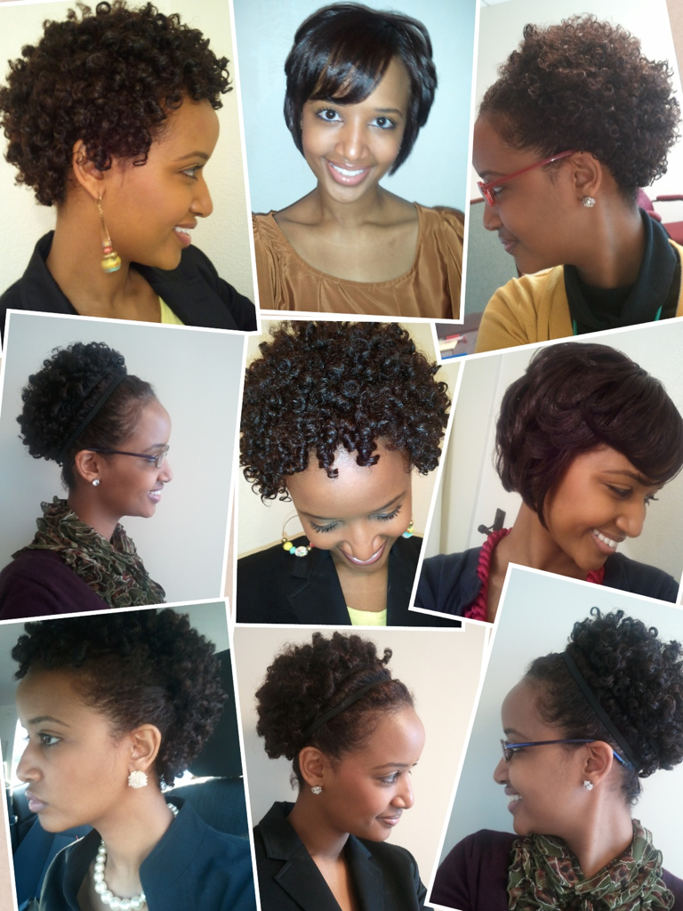 9 pics: Short natural hair is versatile and gorgeous.