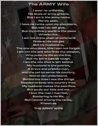 Army wife creed