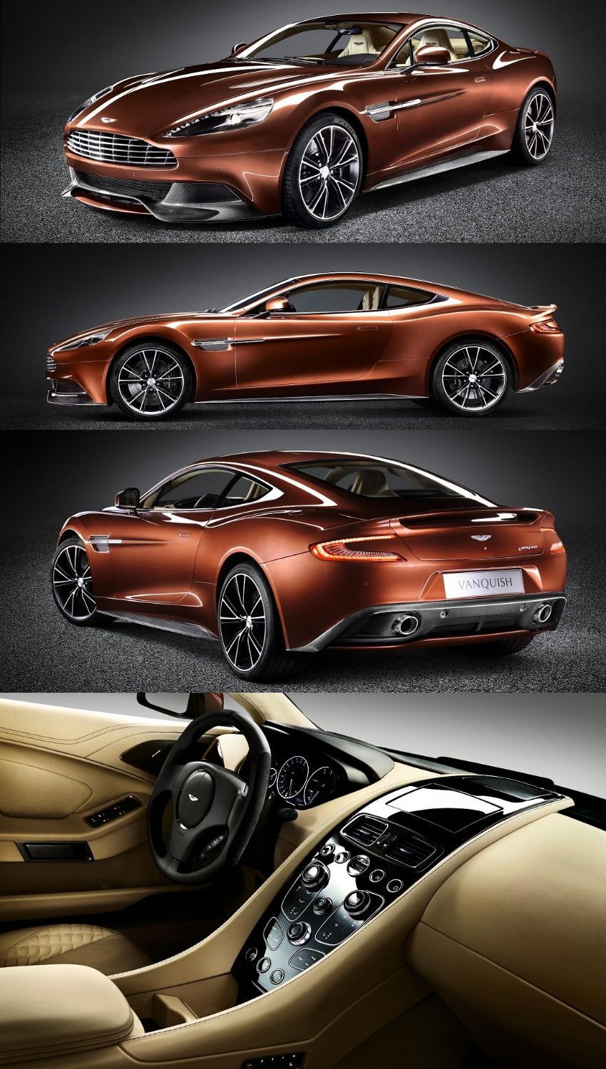 Aston Martin Vanquish   Stunning Luxury Sports Car