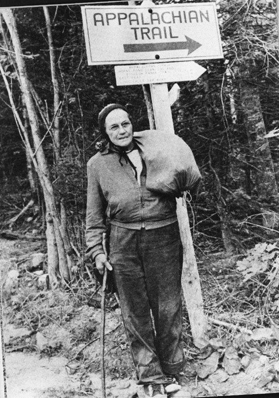 At 67, Emma Gatewood (1888-1973) became the first solo female thru-hiker of the