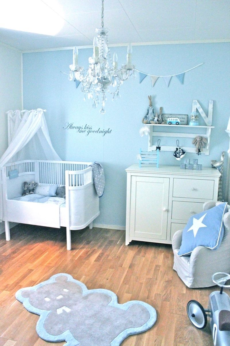 Baby boy blue nursery