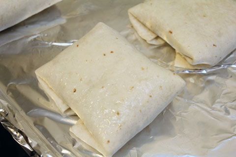 Baked Chicken Chimichangas   8oz pkg. cream cheese  8oz. Pepperjack cheese, shre