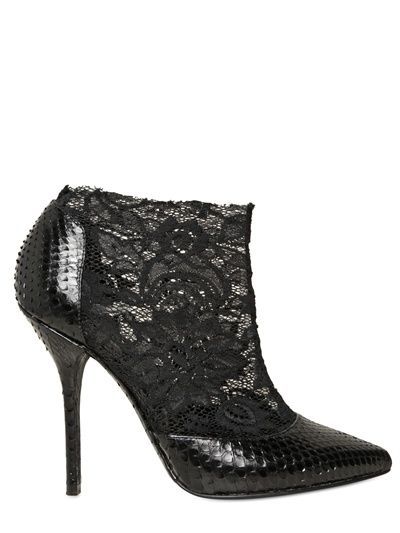 Beautiful lace pointy boots – Dolce & Gabbana